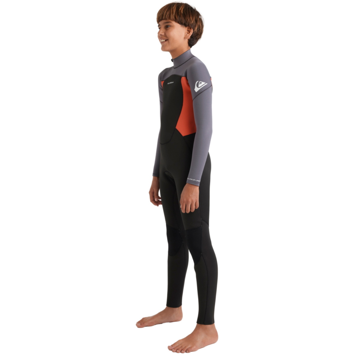 2025 Quiksilver Junior Prologue+ 5/4/3mm Back Zip Wetsuit 25CW213509 - Cayenne